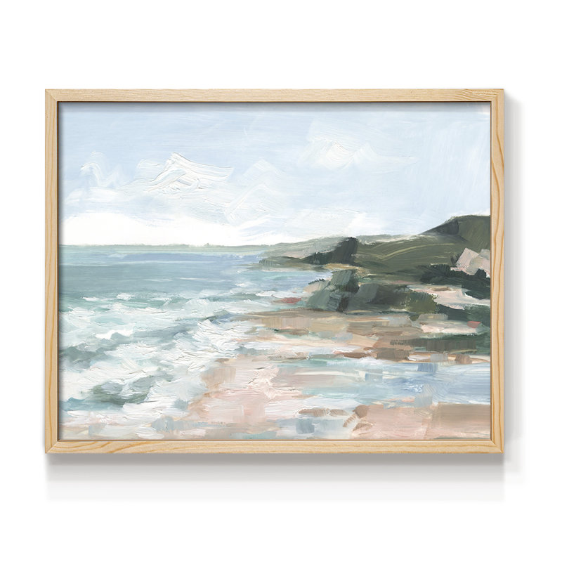 «Distant Regatta I», reproduction encadrée, H 8 po x l 10 po, Naturel