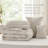 Bedsure Pinch Pleat Comforter Set Boho Bed-in-A-Bag Bedding Set with  Pillowcases for All Season-105529493-126021678