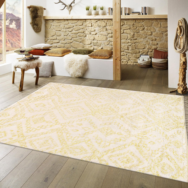 Geometric Area Rug, Rectangle 5' x 7'11"