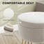 Alicha 33Cm Wide Velvet Round Storage Ottoman-335039199