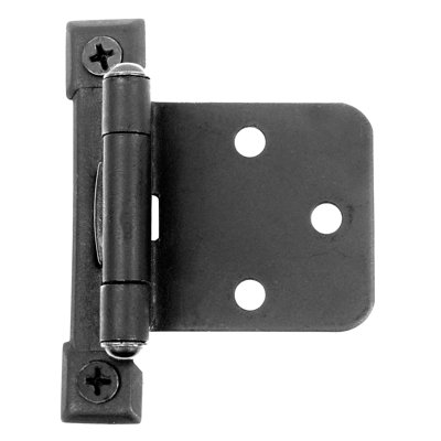 Charnière de porte simple décalée H 2,625 po x l 2,56 po