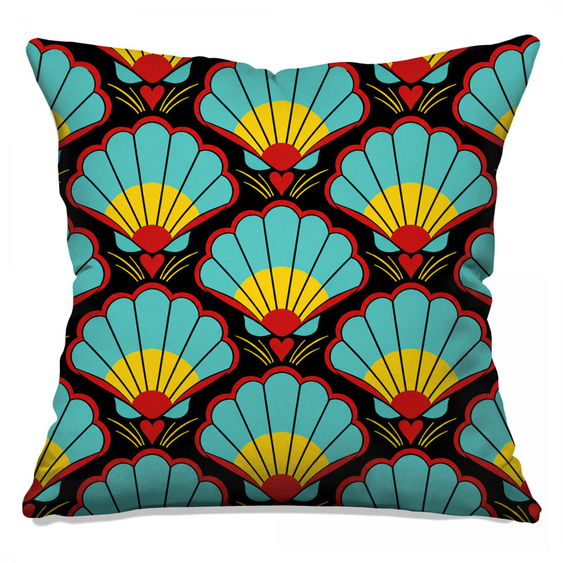 Coussins Art Deco, 16 x 16 inches