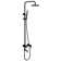 Katori Triple Function Outdoor Shower with Single Lever Handle Stainless Steel