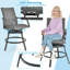 Tabouret de comptoir d'extérieur 26 po Bahos