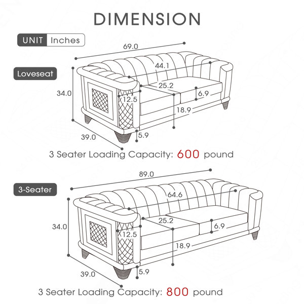 Dimensions du produit