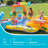 Intex: Dinosaur Inflatable Play Center - Kids Waterslide Playground, Built-In Water Spraying Palm Tree & Waterfall, 8ft 2in x 6ft 3in x 3ft 7in, Suitable For Children Ages 2+