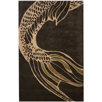 Tapis gris anthracite Roffe