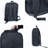 (20+24) Travel case two-piece suitcase set Oxford trolley case without password lock universal wheel + Oxford cloth backpack-137440392