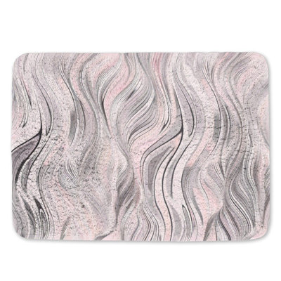 Tapis de bain en microfibre / microsuède Akhill