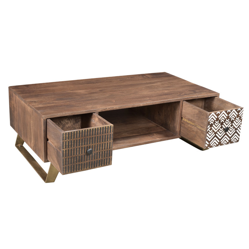 Rayford Solid Wood Coffee Table