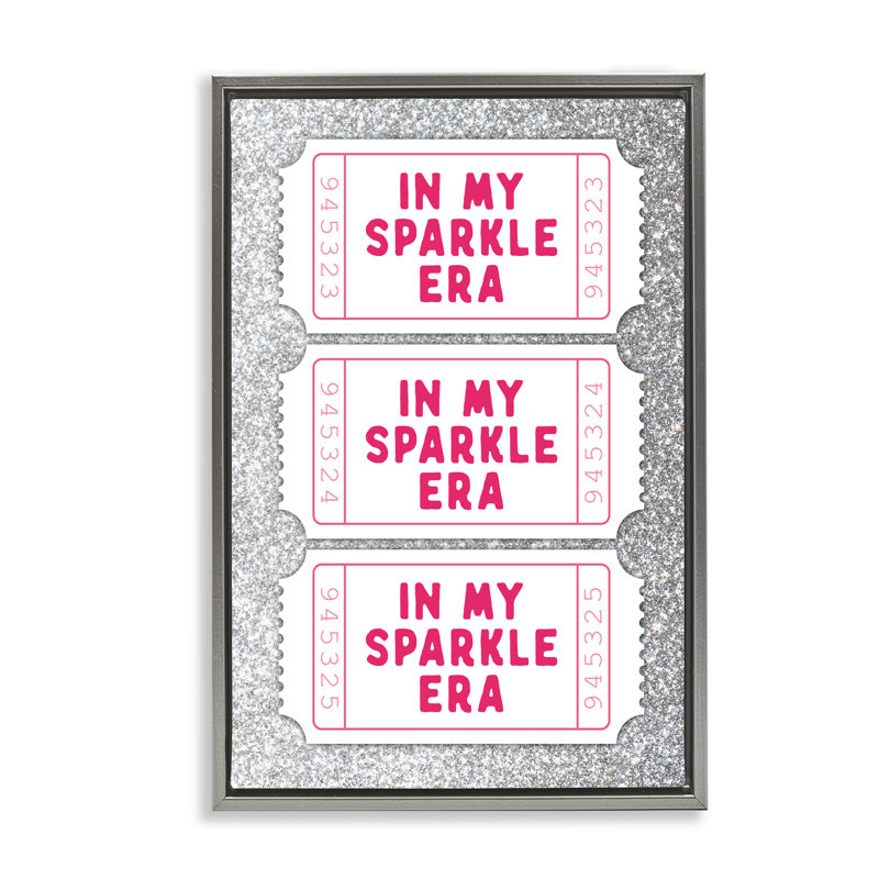 Cadre flottant My Sparkle Era, Gris, H 25 po x l 17 po