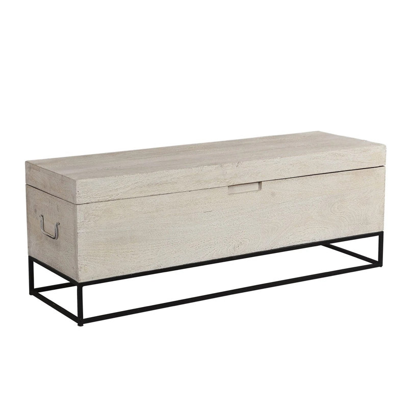 Solid Wood Top Coffee Table