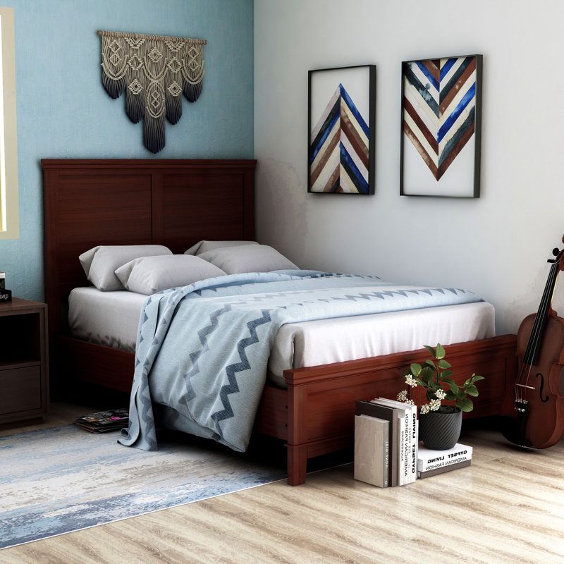 Tussey Platform Bed, Full, Brown Cherry
