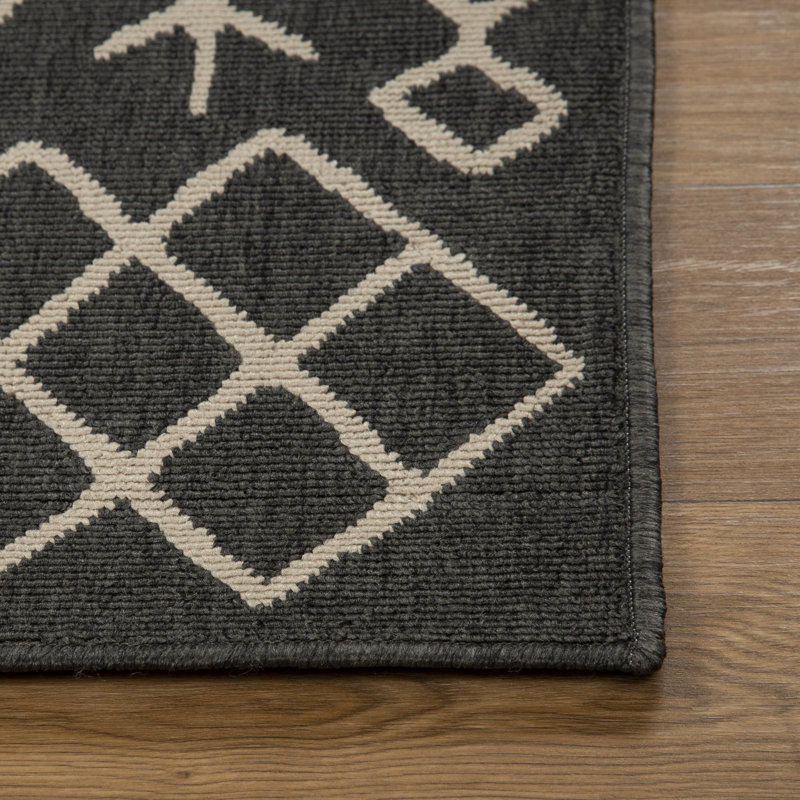 Tapis d'intérieur / extérieur Tribu, Rectangle 8 pi x 9 pi 9 po