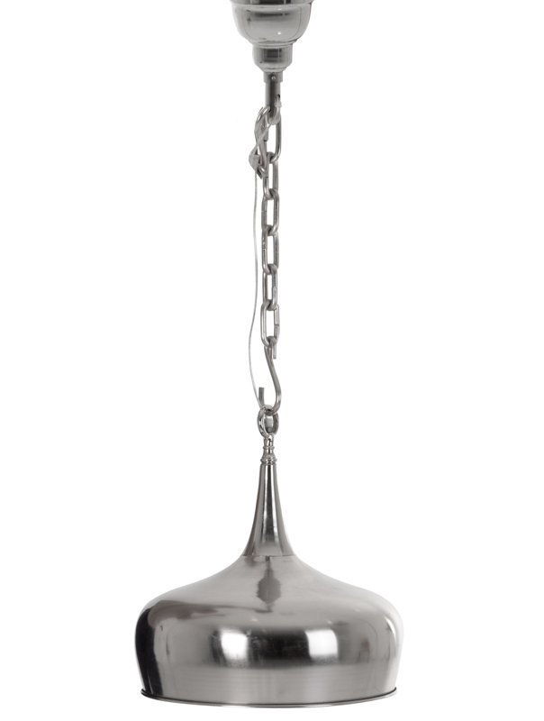 Persephone 1 - Light Silver Dome Pendant