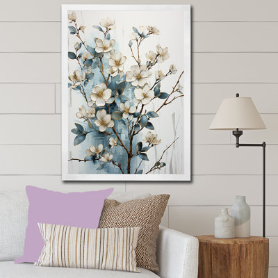 Reproduction sur toile White Dogwood Blossom Dreams II