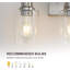 Appliques murales modernes avec abat-jour en verre transparent, luminaires de meuble-lavabo pour salle de bain, salon, chambre à coucher et couloir-1277814004-1277814002-1277814007