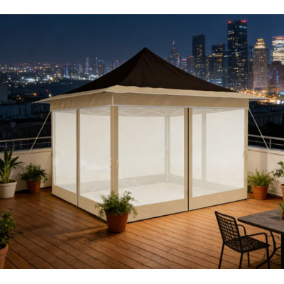 Spacious Pop Up Tent,Canopy Tent With Mesh Netting,With Carry Bag,For Outdoor
