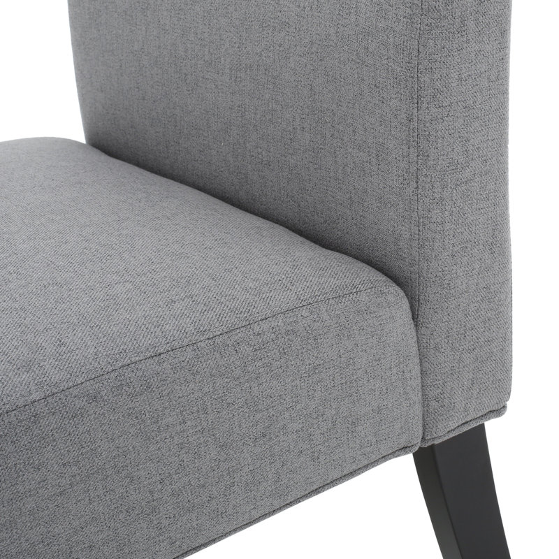 Chaise d'appoint moderne pour le salon, Gris