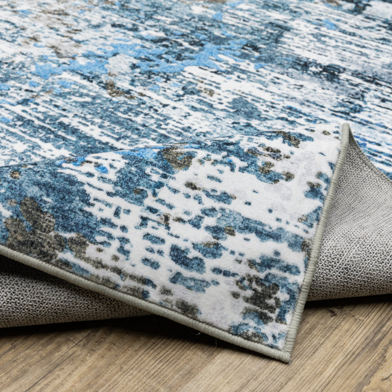 Tapis à envers antidérapant Renaud, Rectangle 5 pi x 7 pi