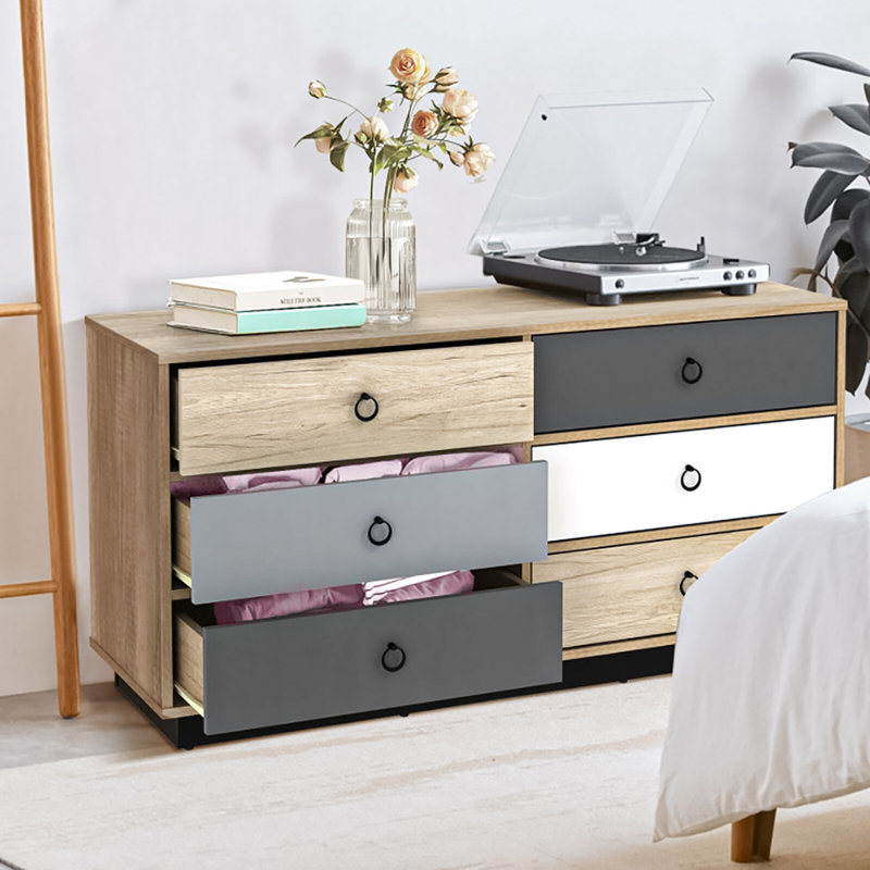 Kallock 47'' W 6 - Drawer Dresser