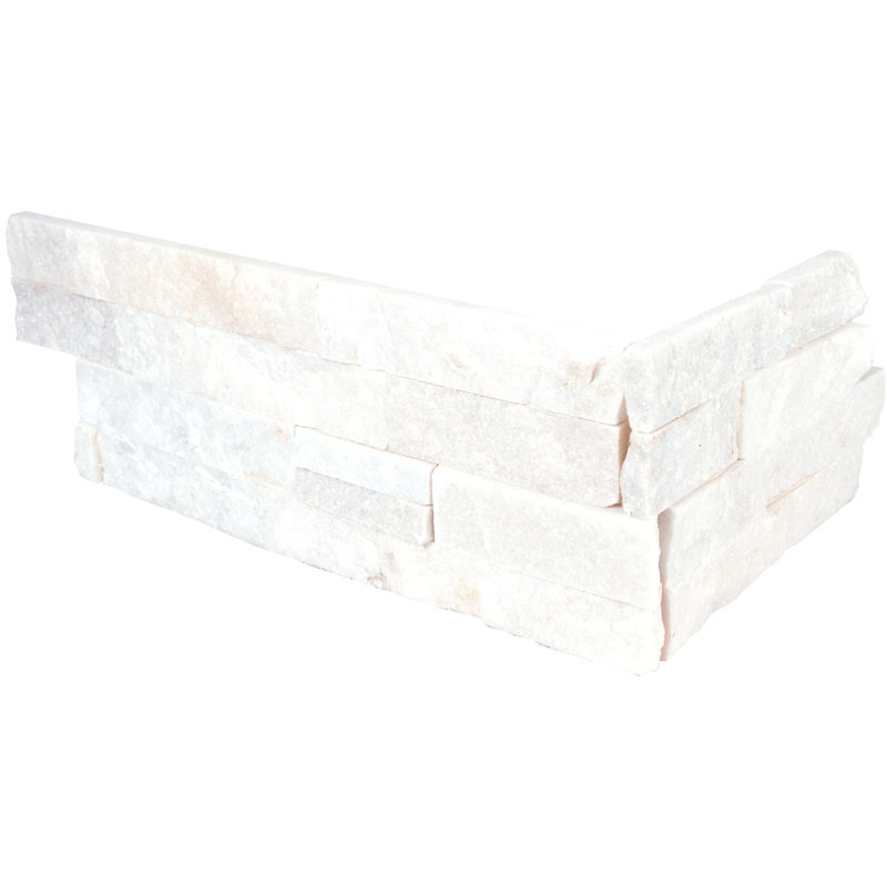 24 in. L x 6 in. W Slate Corner Piece Tile Trim