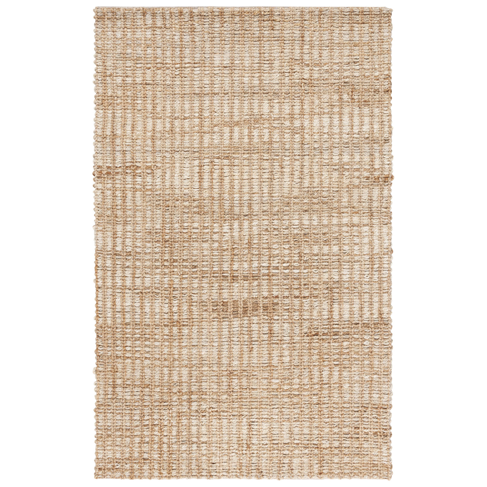 Ellport Hand-Loomed Striped Jute Rug, Rectangle 8' x 10'