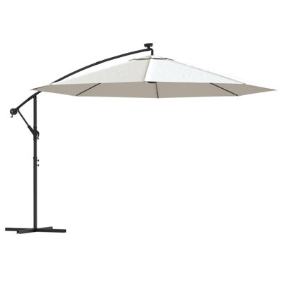 Gurganus 350cm Lighted Market Parasol