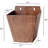 Self Watering Wall Plastic Planters-121550271-121550240