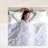 Spacious White Nylon Bedding Sets, Silky Comfort, Ideal For Hot Sleepers