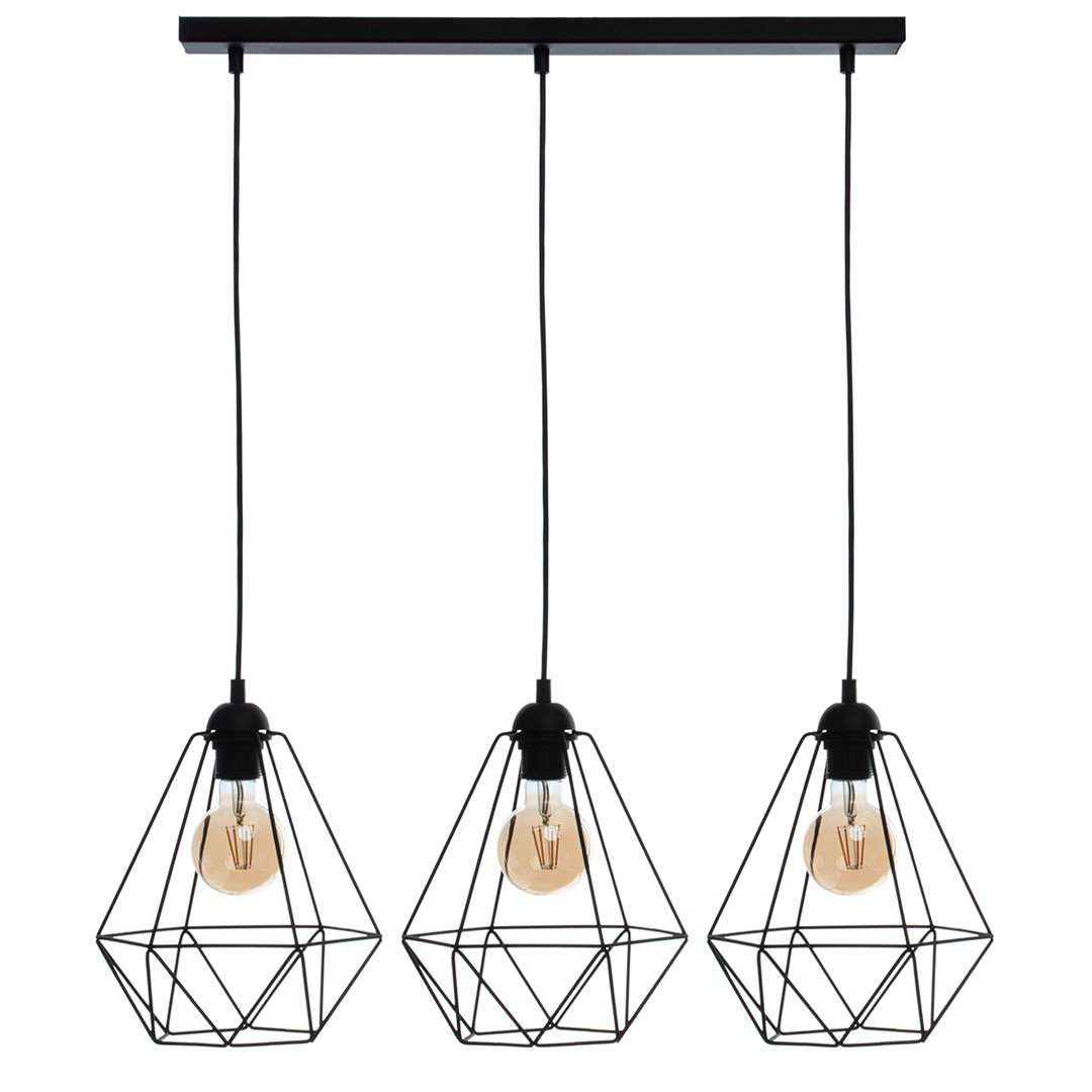 Younes 3-Light Kitchen Island Geometric Pendant