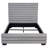 Grey Upholsteredbed
