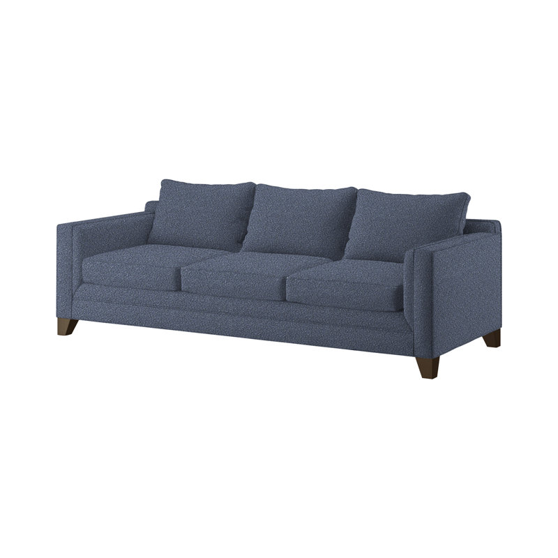 Kessler Sofa, Expresso, Dutton Indigo (Performance fabric) 1352-54