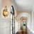 Dagall Iron Armed Sconce-720967600