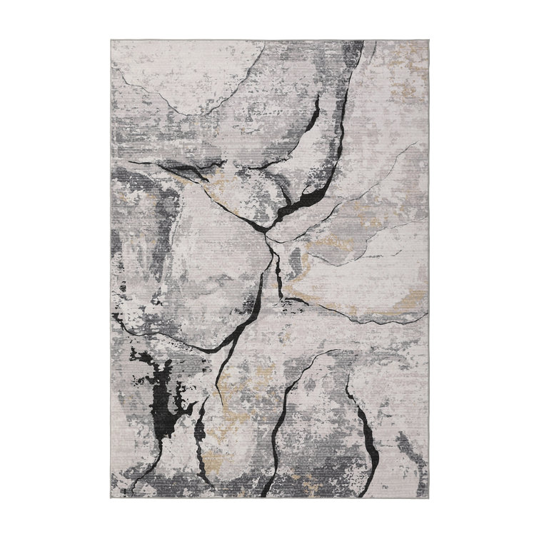 Modern Abstract Area Rugs, Washable Carpet for Bedroom, Dining Room, Home, Office