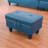 Julies 28.5" Wide Faux Leather Storage Ottoman