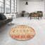Tapis orange / jaune clair Southwestern-632042830