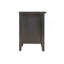 Table de chevet chic noire décontractée pour les chambres à coucher-1155591033