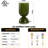 9'' Modern Green Glass Accent Table Lamp with Dimmer, cULus Certified for Bedroom Nightstands, Living Room Side Tables, Home Offices Desks or Contemporary Decor-657469558