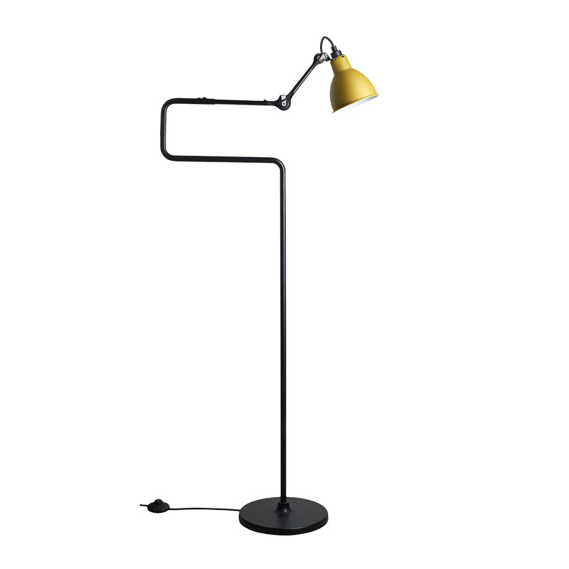 Lampe Gras Task Floor Lamp, Yellow