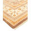 Tapis brun / beige noué à la main de conception unique et unique 8 pi 3 po x 10 pi 5 po Viriato