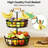 2-Tier Fruit Basket Bowl Vegetable Storage