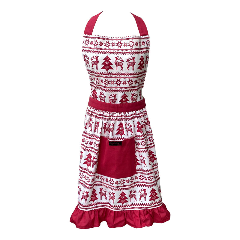 Betty Christmas Bib Apron