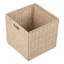 4 paniers de rangement pliables avec poignées Paniers de rangement en corde de papier