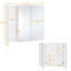 Aadhith Wall Mounted Required Bathroom Cabinet