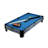 40" Pool Table Tabletop Set For Game, Compact Blue, With Cue Sticks, Ball Kit, Triangle, Chalk & Brush
