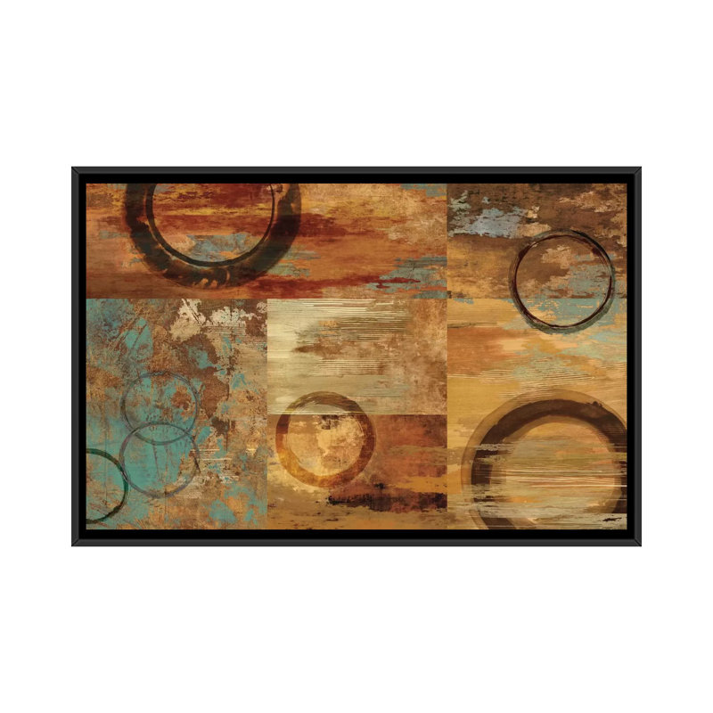 " It " by Brent Nelson, 18" H x 26" W x 1.5" D, Black Framed Canvas, No Matte