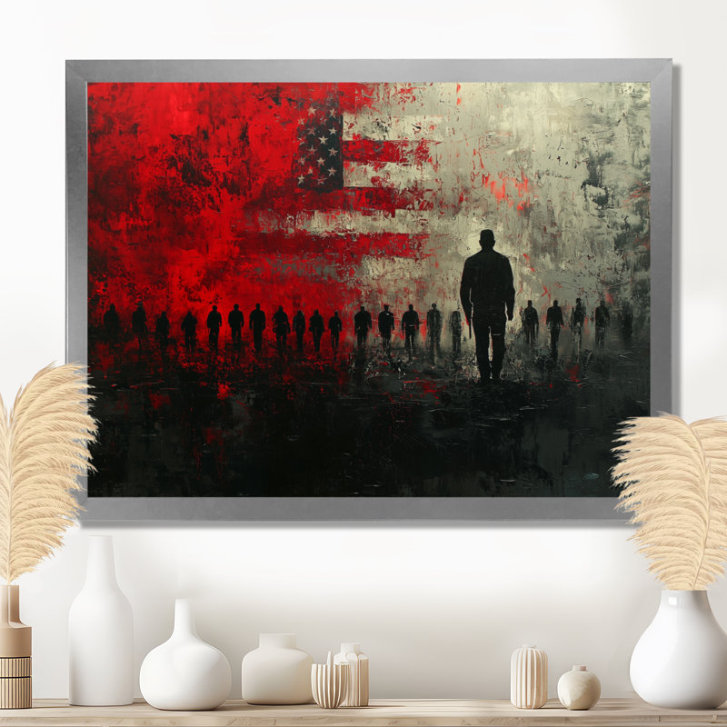Jaanna - Landscapes Wall Art, H 34 po x l 44 po, Picture Framed Print, Argent argent
