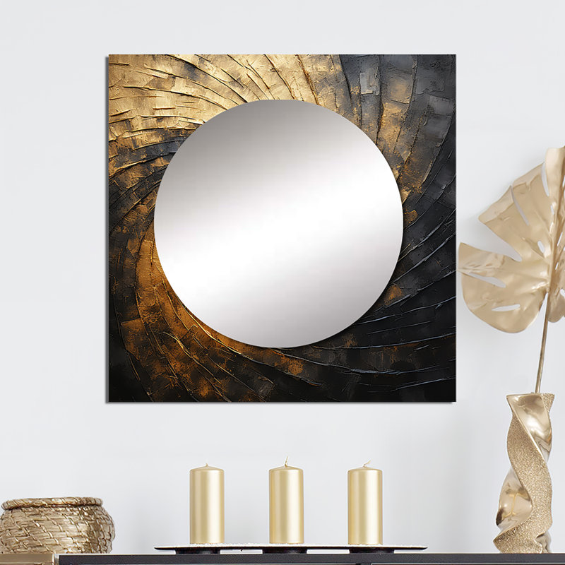 Miroir mural Esaiah, 36 po x 36 po