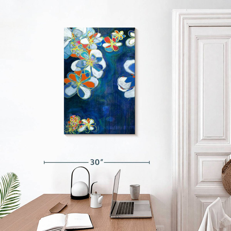 Harnek Night Blooms I, H 30 po x l 20 po